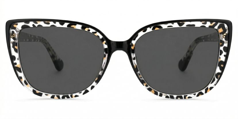 Fenn Schwarz-Tortoise Cateye Brille