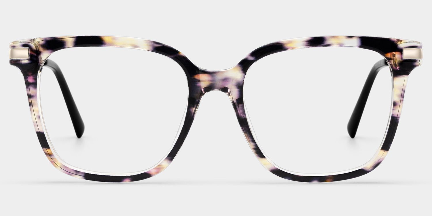 Jacqui Tortoise Quadratisch Brille1