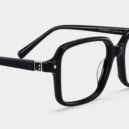 Talia Schwarz Quadratisch Brille7