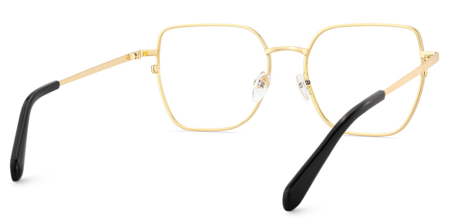 Fife Gold Geometrisch Brille4