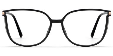 Walden Schwarz Cateye Brille