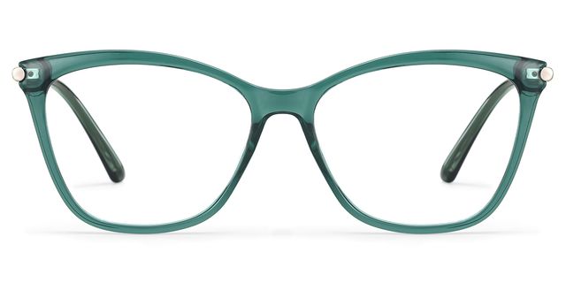 Emma Grün Quadratisch Brille