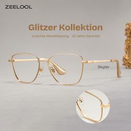 Skyler Gold Schmetterling Brille1
