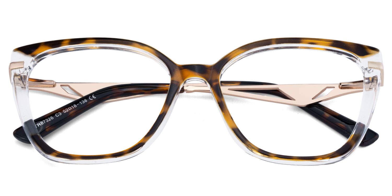 Margret Tortoise Cateye Brille1