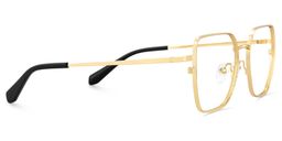 Fife Gold Geometrisch Brille3