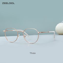 Thea Gold Geometrisch Brille0