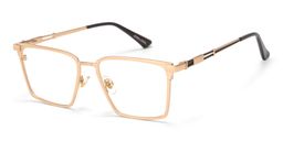 Finn Gold Rechteckig Brille4