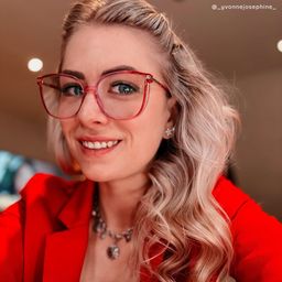 Walden Rot Quadratisch Brille9