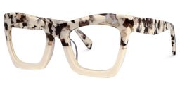 Benitez Zweifarbig Quadratisch Brille1