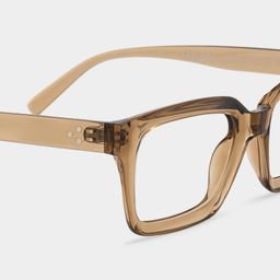 Grover Beige Rechteckig Brille4