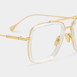 Gifford Klar Gold Pilot Brille4