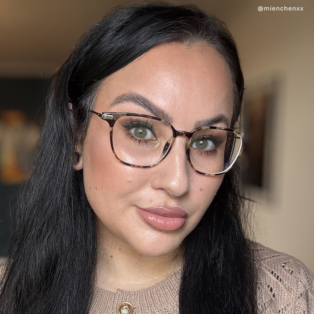 Florence Tortoise Rechteckig Brille9