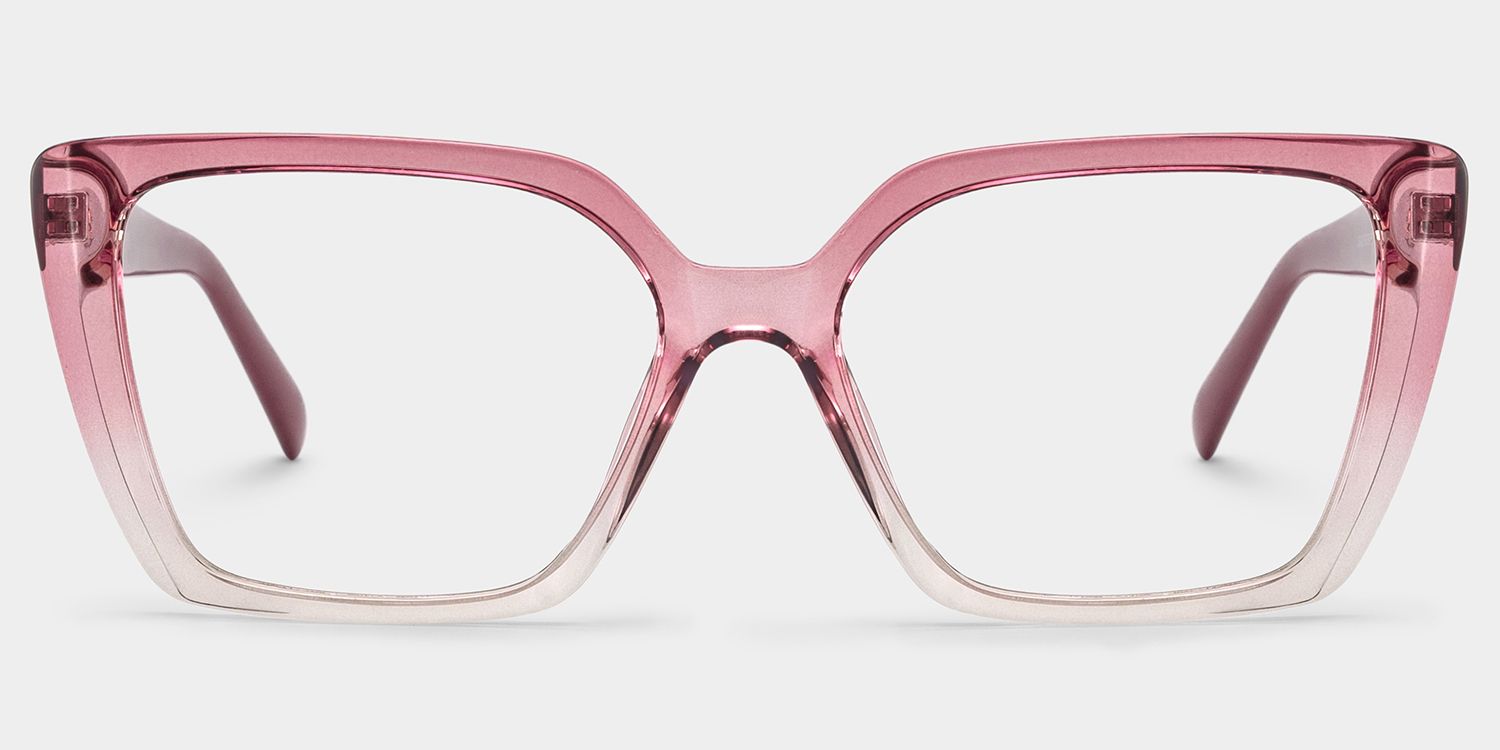 Emery Rosa Quadratisch Brille3