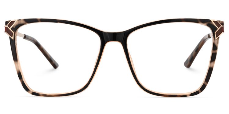 Tricee Tortoise Quadratisch Brille