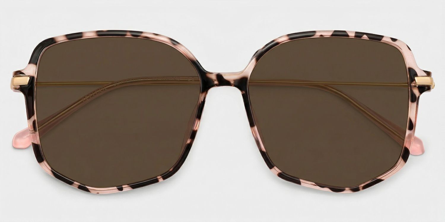 Payton Geometric Tortoise Rahmen-Sonnenbrille im Online-Sale | ZEELOOL1
