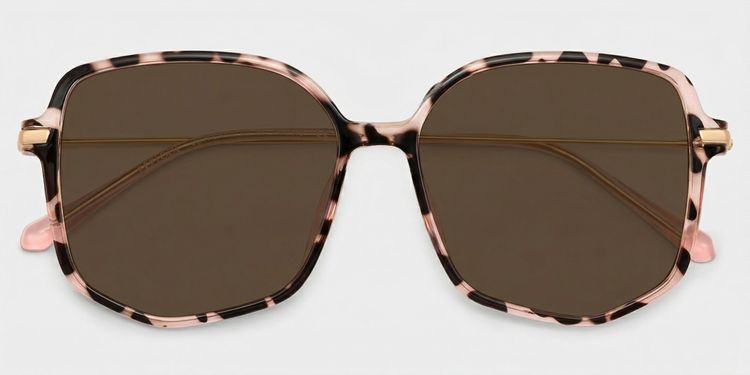 Payton Tortoise Geometrisch Sonnenbrille