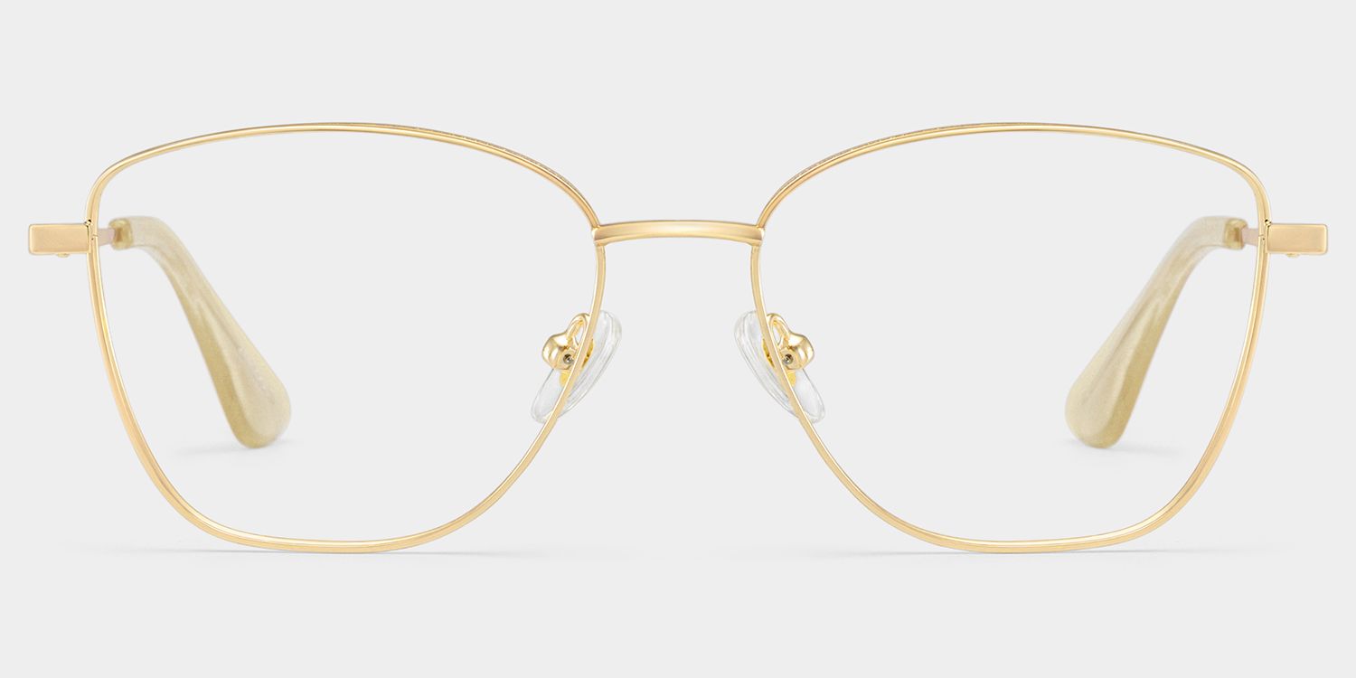 Skyler Gold Schmetterling Brille2