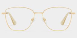 Skyler Gold Schmetterling Brille2
