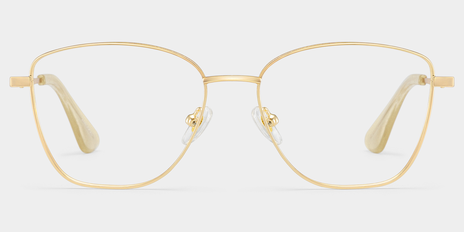 Skyler Gold Schmetterling Brille2