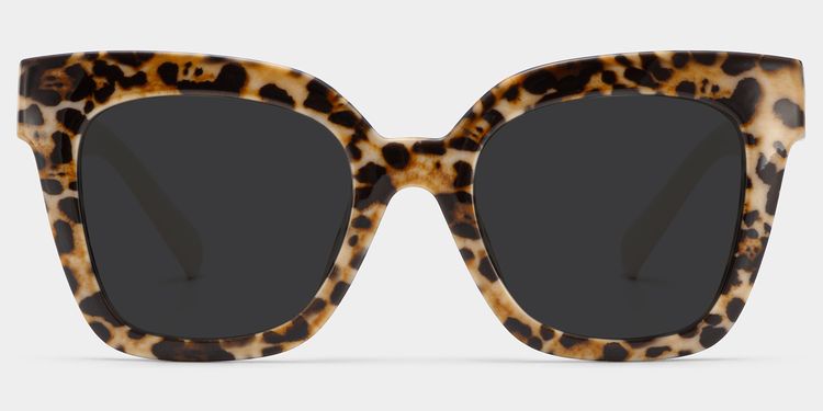 Malcolm Braun Quadratisch Sonnenbrille