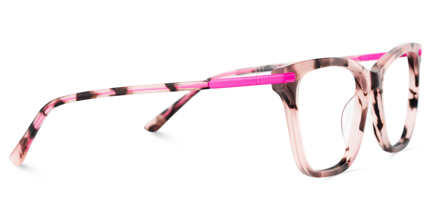 Eliot Rosa-Tortoise Rechteckig Brille4