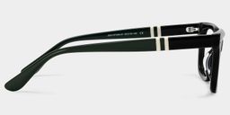 Fern Schwarz Rechteckig Brille5