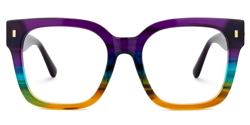 Scicluna Bunt Quadratisch Brille