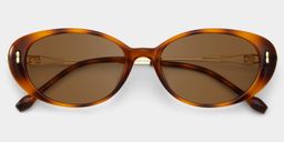 Blaire Tortoise Oval Brille1