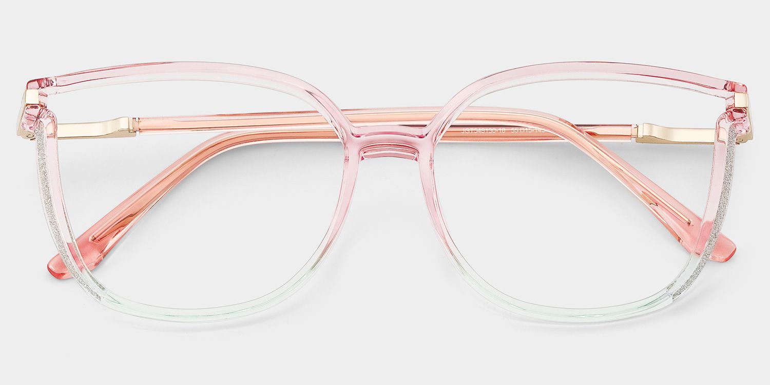 Walden Zweifarbig Cateye Brille1