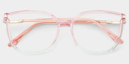 Walden Zweifarbig Cateye Brille1