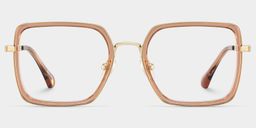 Shane Braun Quadratisch Brille1