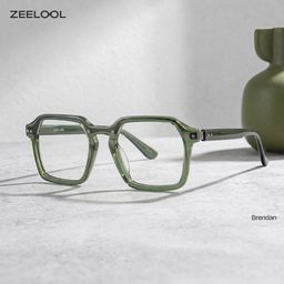 Brendan Grün Geometrisch Brille0