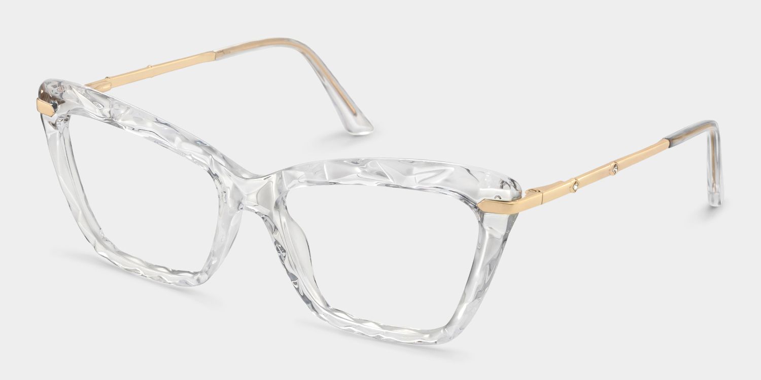 Juliet Klar Cat Eye Brille2