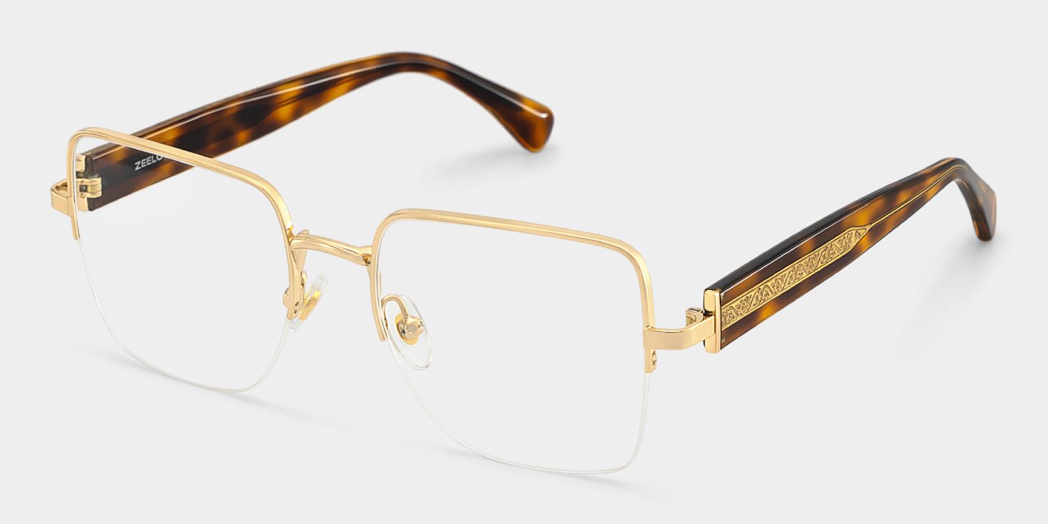 Lauren Gold Quadratisch Brille3