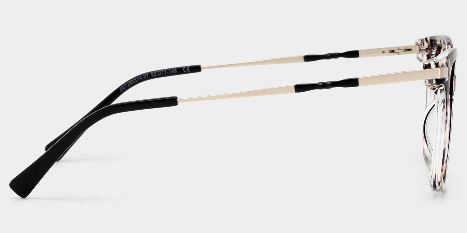 Jacqui Tortoise Quadratisch Brille4