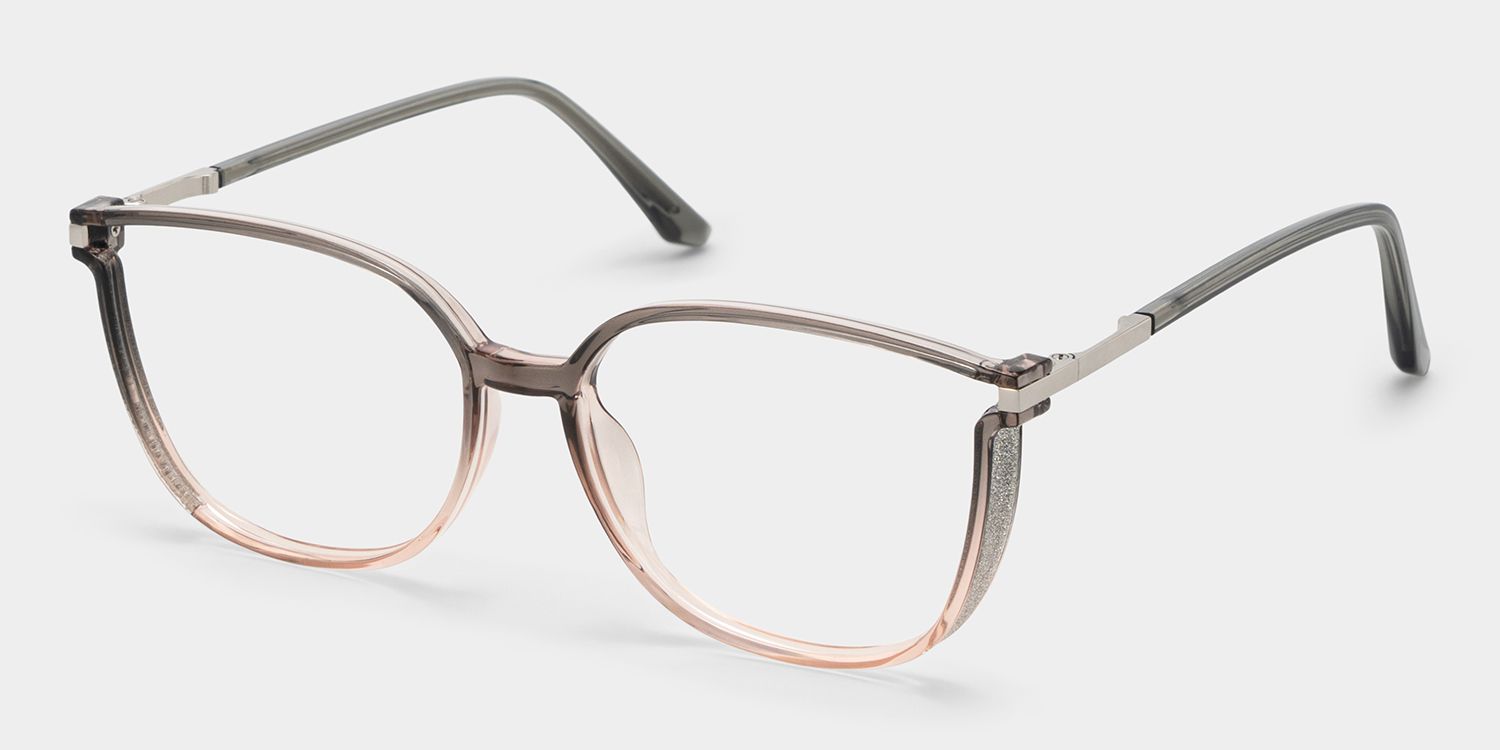 Walden Grau Cateye Brille3