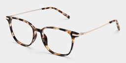 Florence Tortoise Rechteckig Brille4