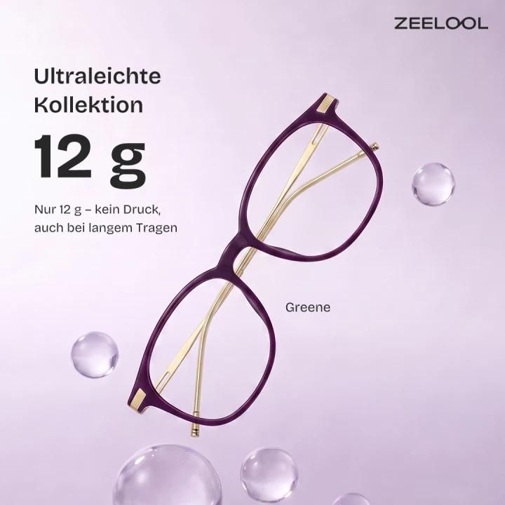 Greene Lila Quadratisch Brille