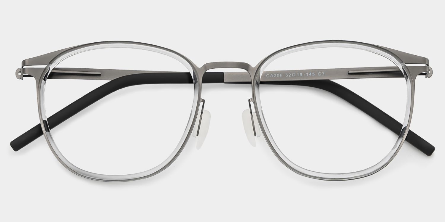 Leonie Grau Rund Brille3