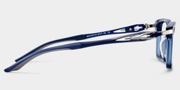 Orion Blau Rechteckig Brille5