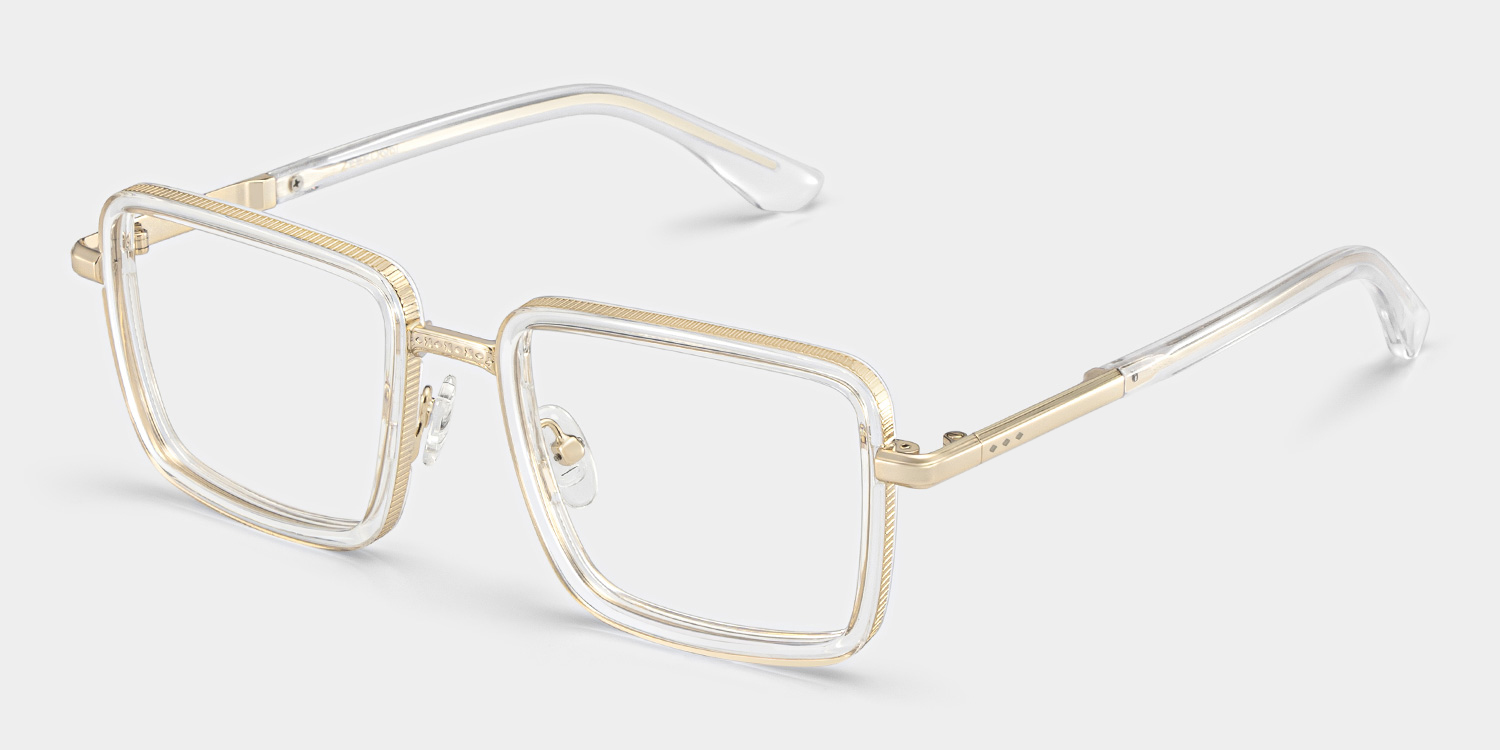 Hunter Kristall Quadratisch Brille3