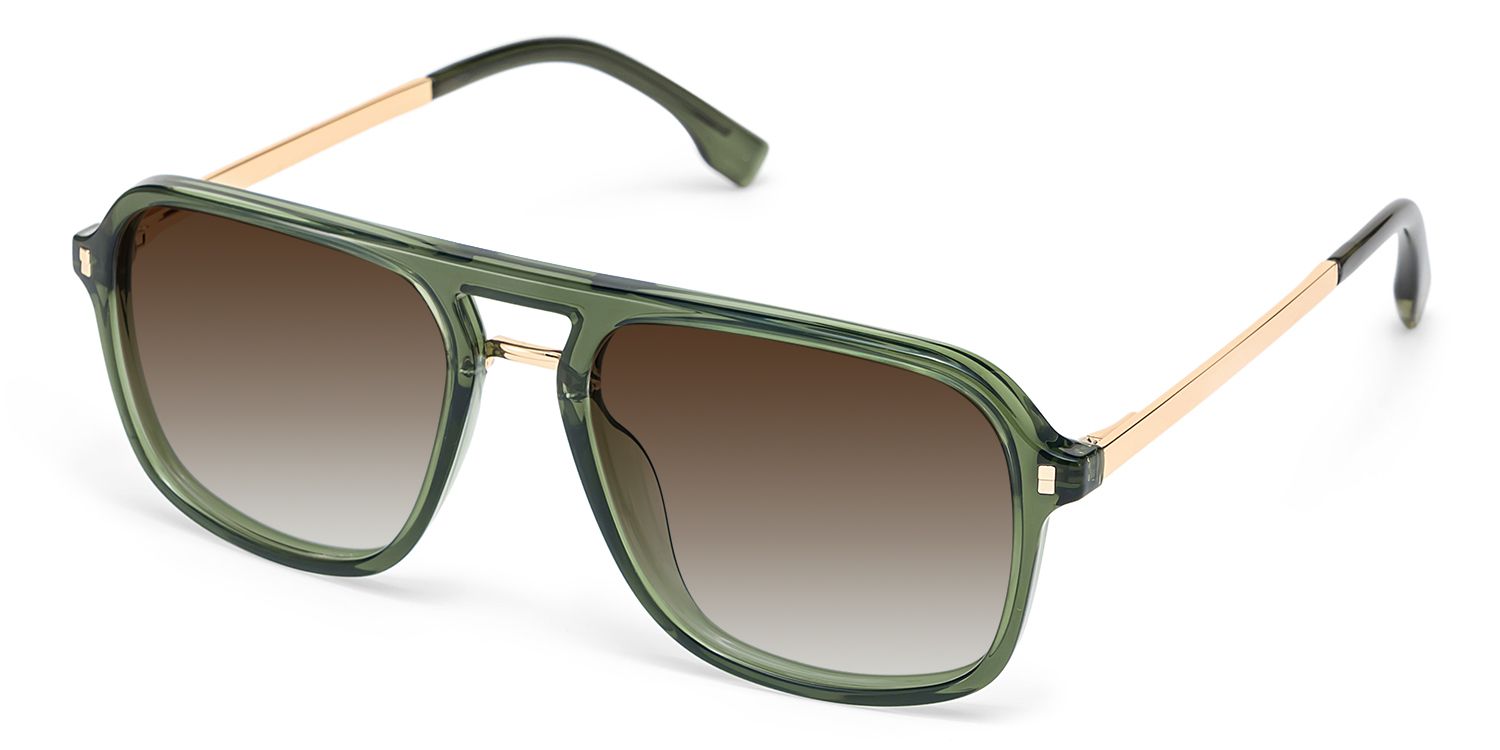 Berkeley Grün Pilot TR90 Brille2