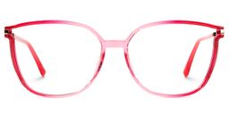 Walden Rot Quadratisch Brille3