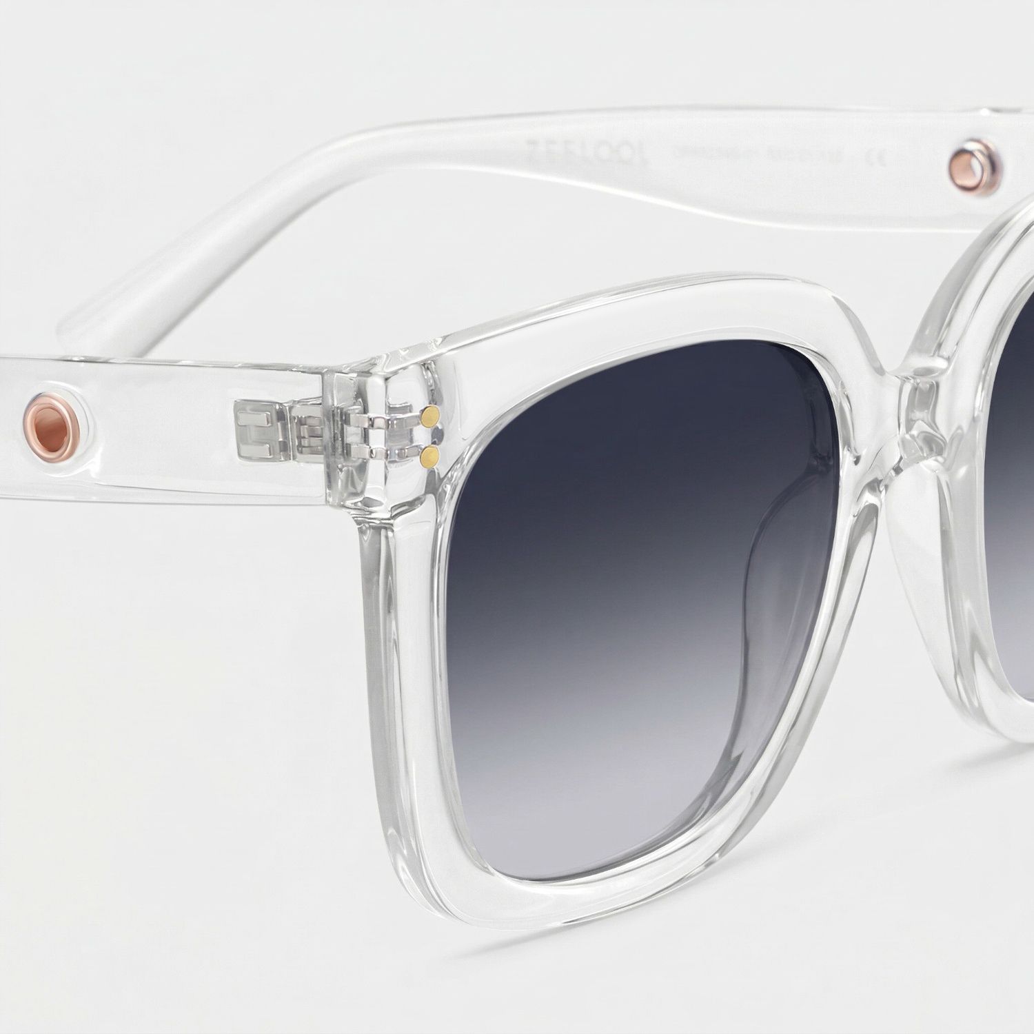 Nada Klar Square Polarisierte Sonnenbrille zum Autofahren | ZEELOOL4