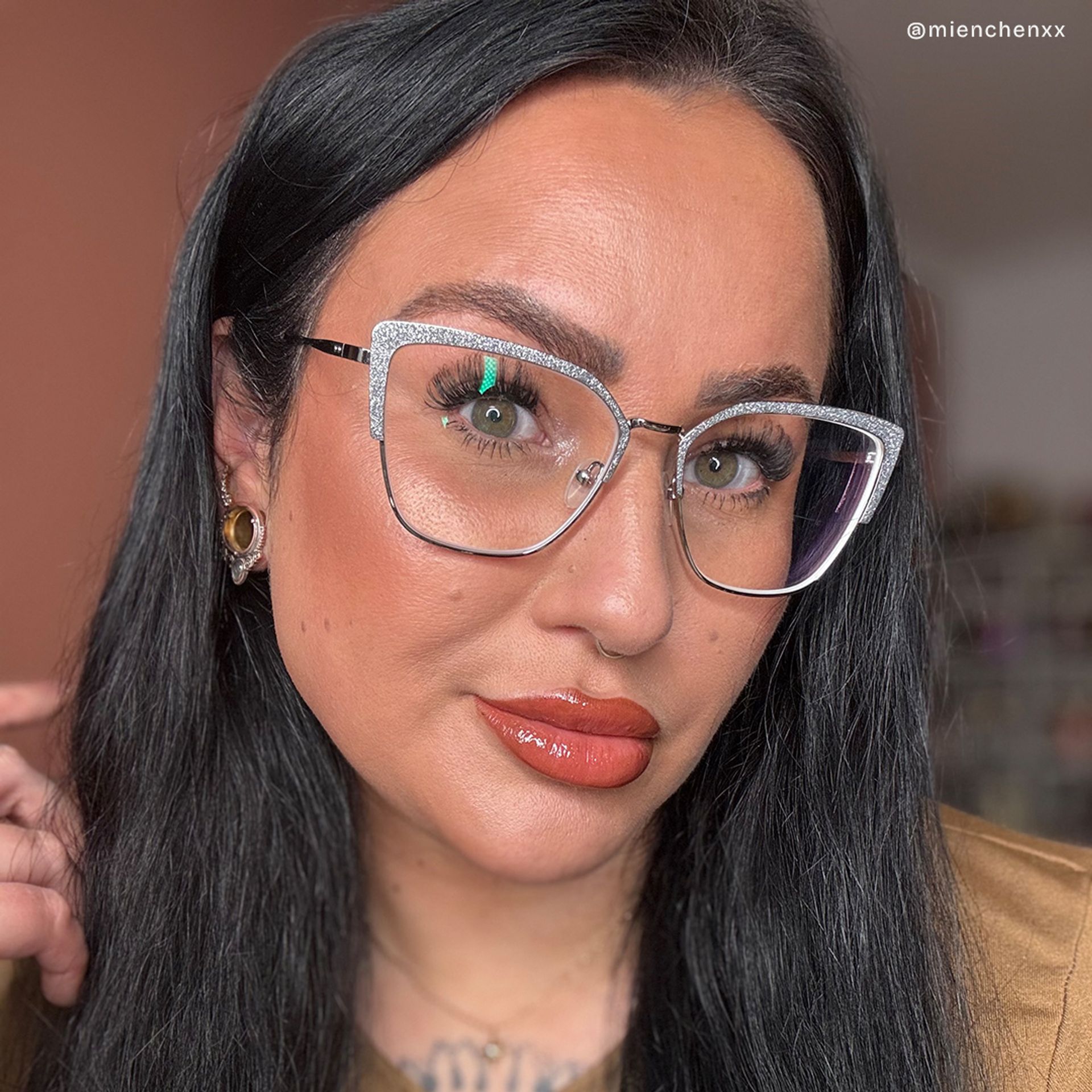 Javier Silber Rechteckig Brille10