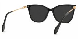 Westley Schwarz Schmetterling Brille4
