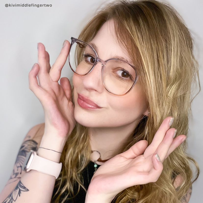 Babbage Grau Rund Brille