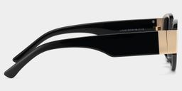 Silvia Schwarz Geometrisch Sonnenbrille3