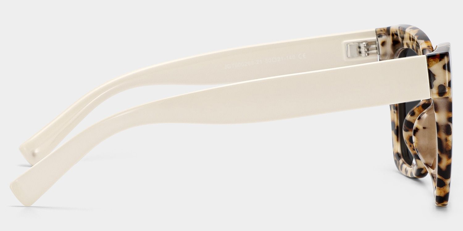 Malcolm Braun Rechteckig Brille3