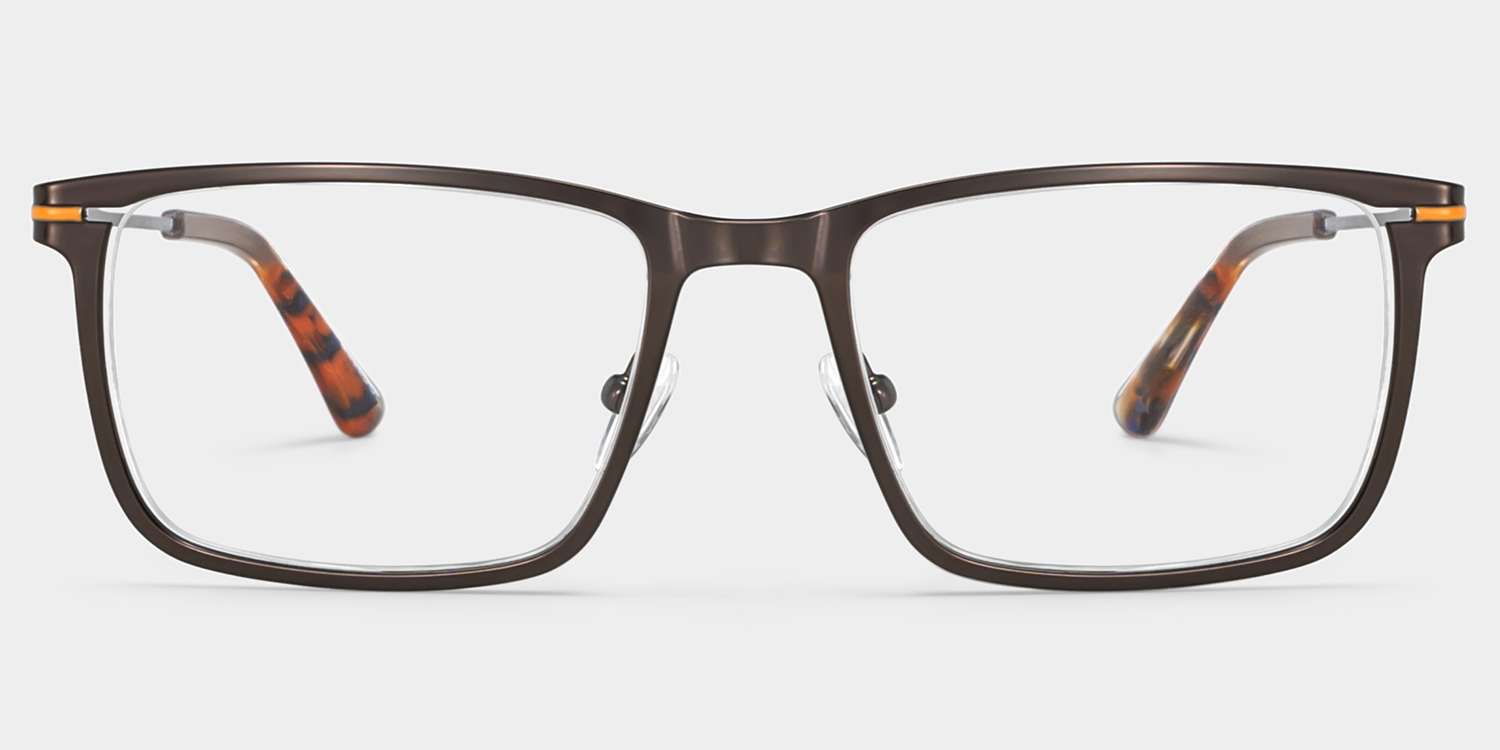 Roxana Braun Rechteckig Brille0